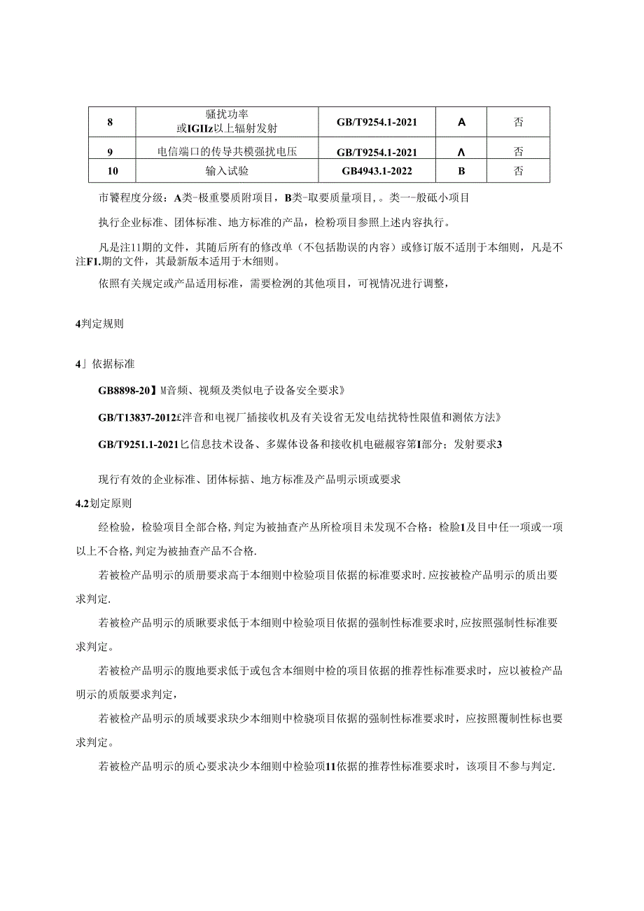 音视频类网络机顶盒产品质量监督抽查实施细则.docx_第2页