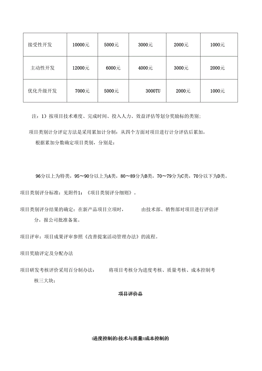 研发项目奖励制度范本.docx_第3页