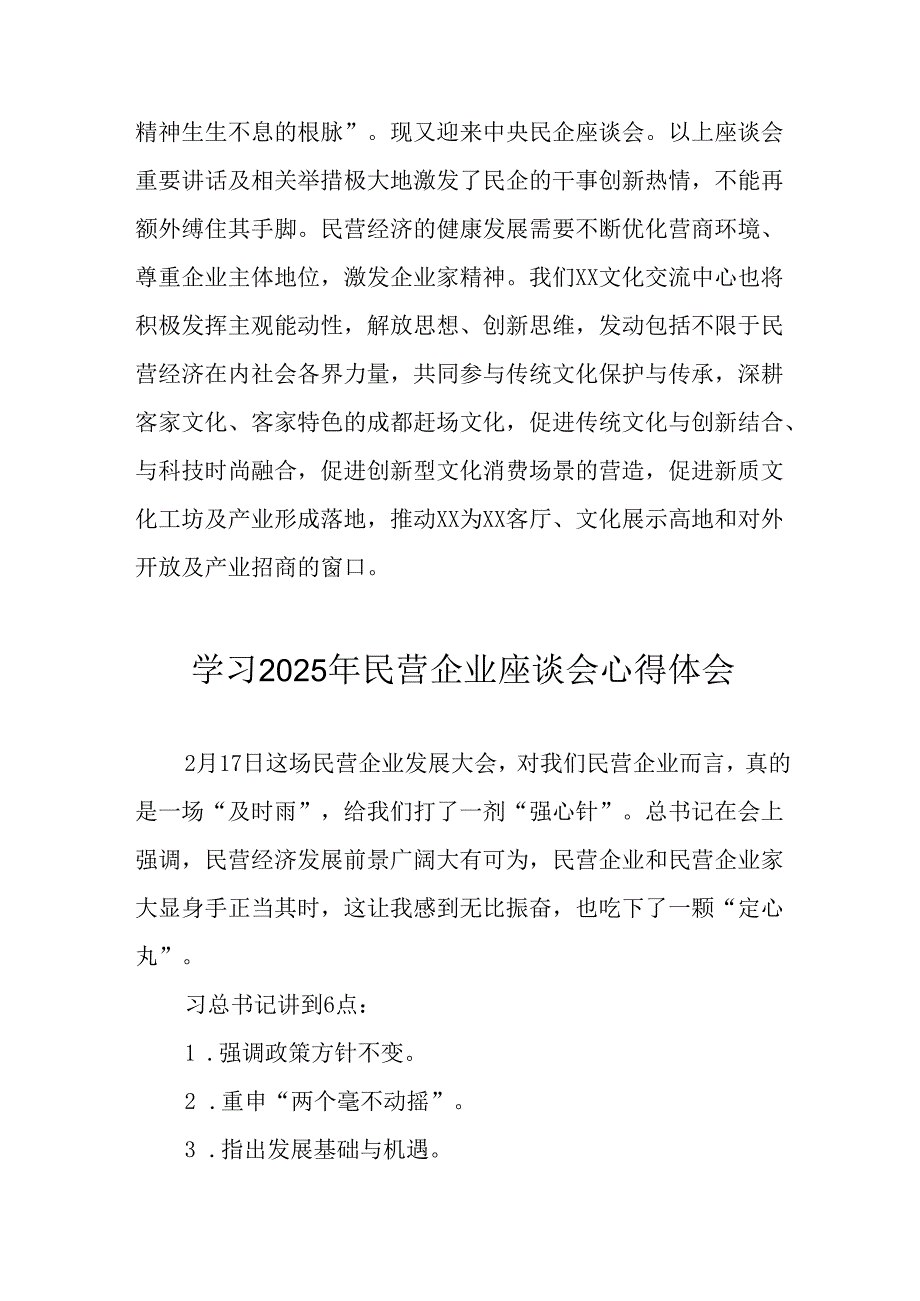 民营企业2025年学习《民营企业座谈会》个人心得感悟 （5份）64.docx_第3页