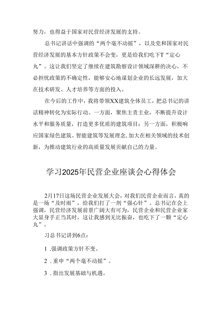 民营企业2025年学习《民营企业座谈会》个人心得感悟 （汇编7份）.docx_第3页
