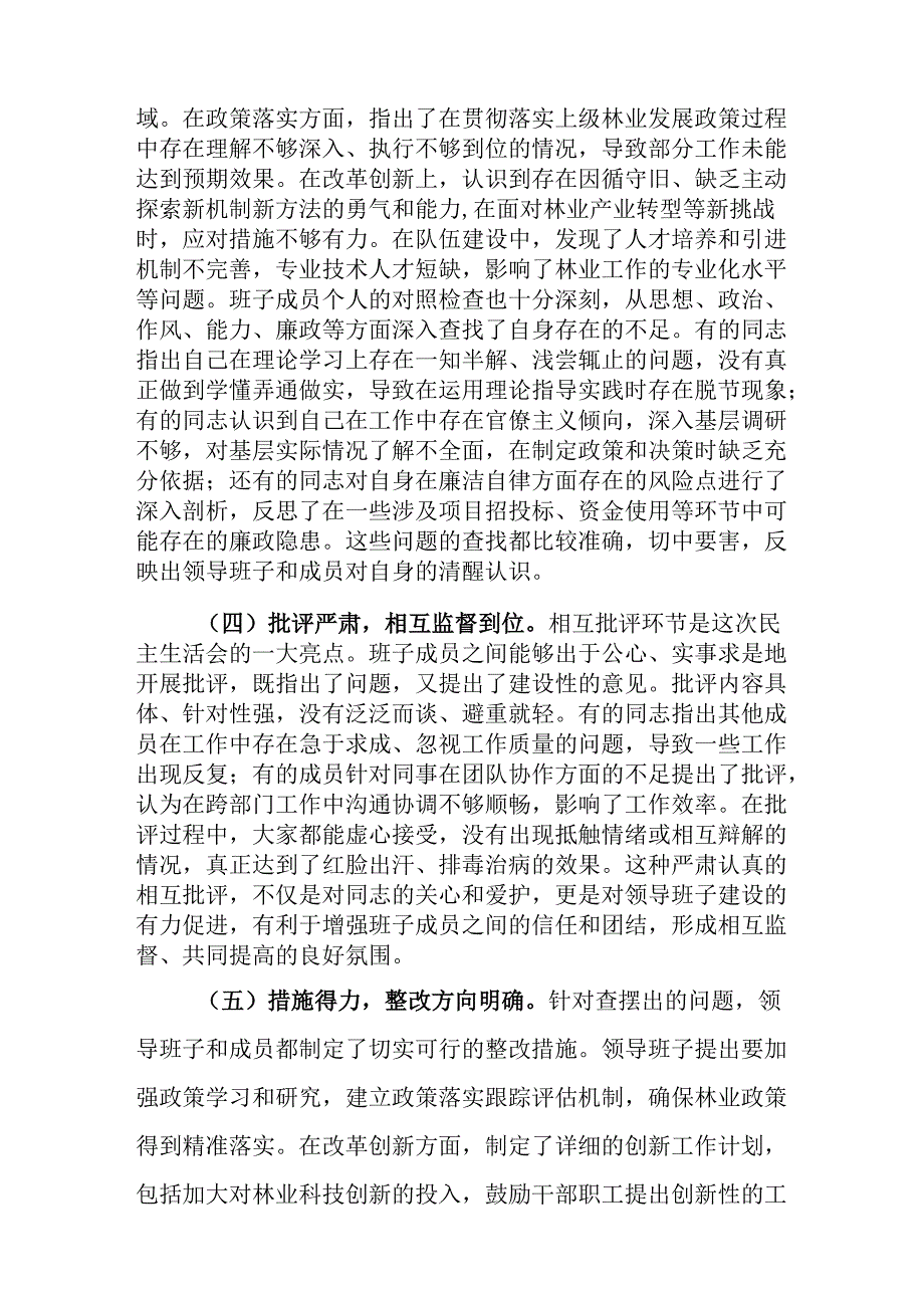 （2篇）指导组在市领导班子2024年专题民主生活会上的点评讲话.docx_第3页