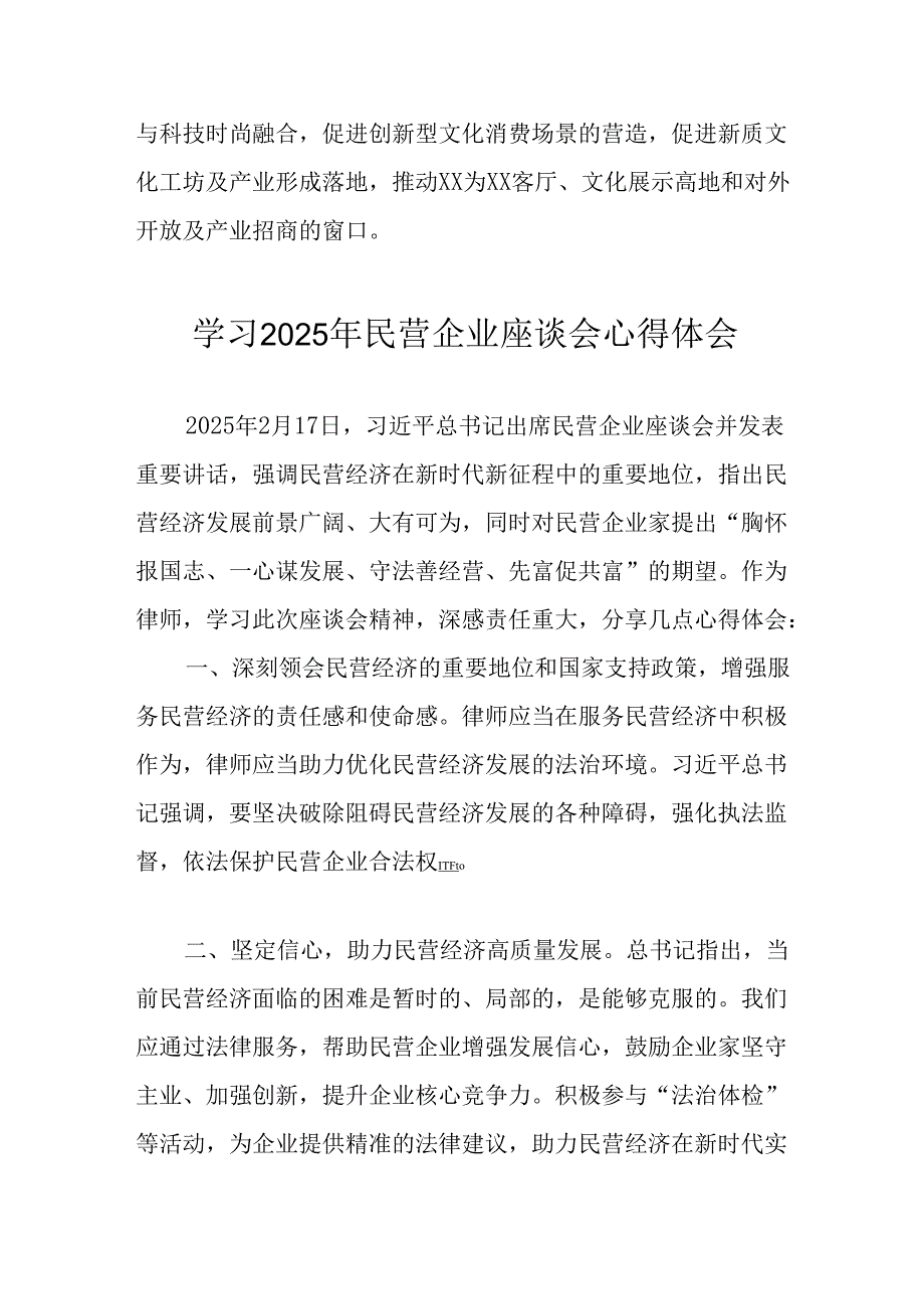 民营企业2025年学习《民营企业座谈会》个人心得感悟 （6份）50.docx_第3页
