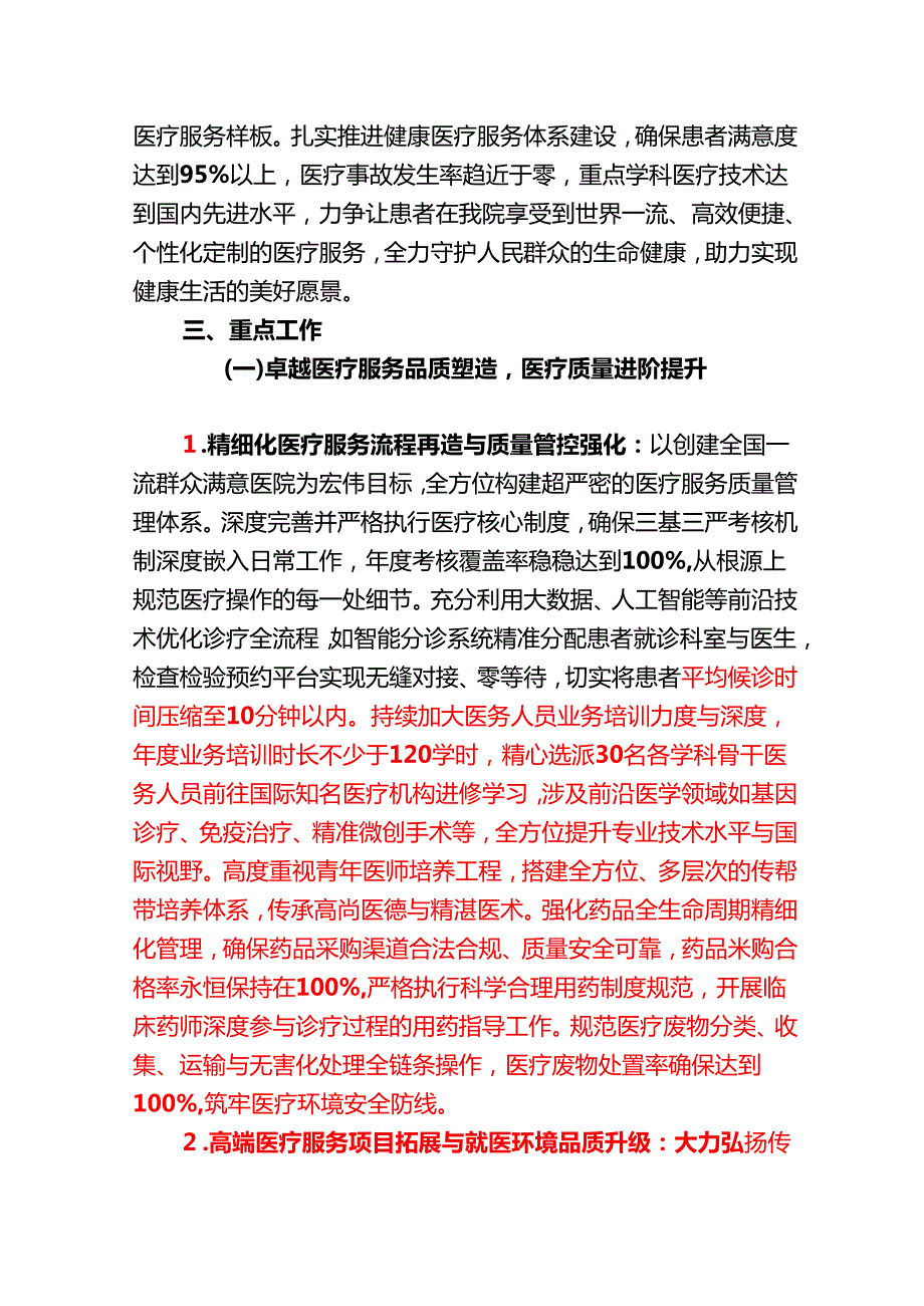 2025 中心医院工作计划（详细版）.docx_第3页
