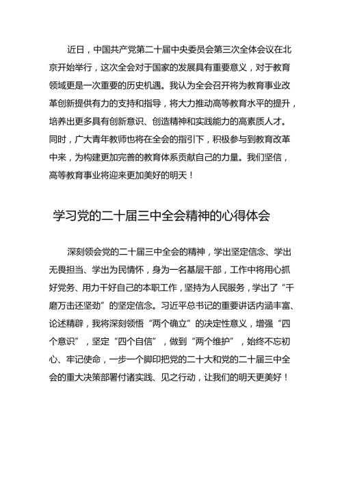 关于二十三中全会精神的学习心得体会模板二十六篇.docx
