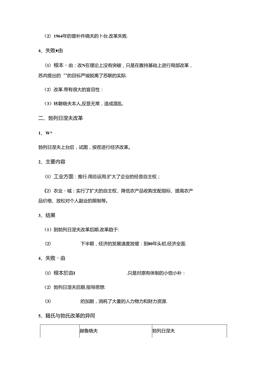 岳麓版 必修二 第17课 苏联的经济体制改革 学案 无答案.docx_第2页