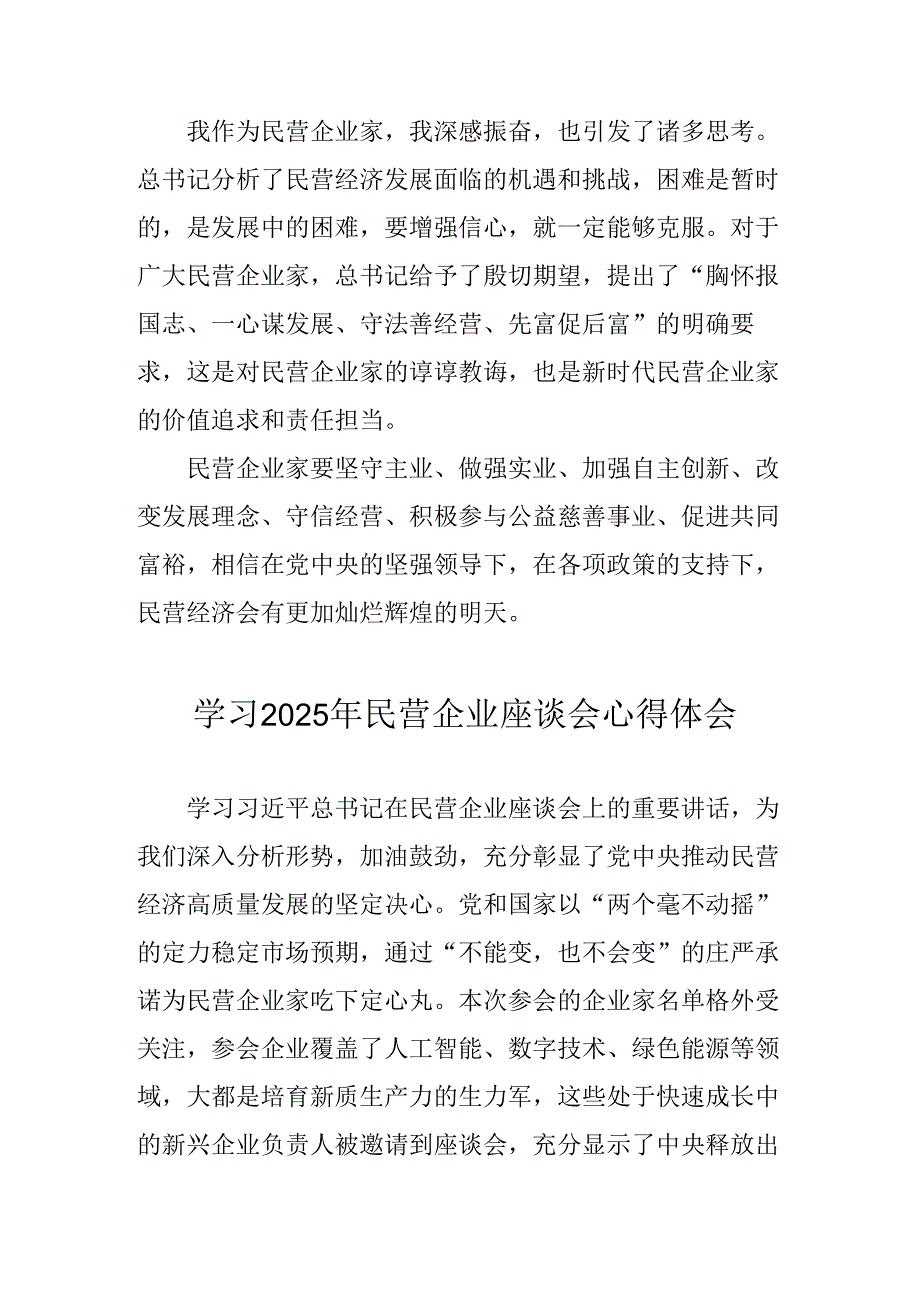 2025年私营企业学习民营企业座谈会个人心得体会(2).docx_第3页