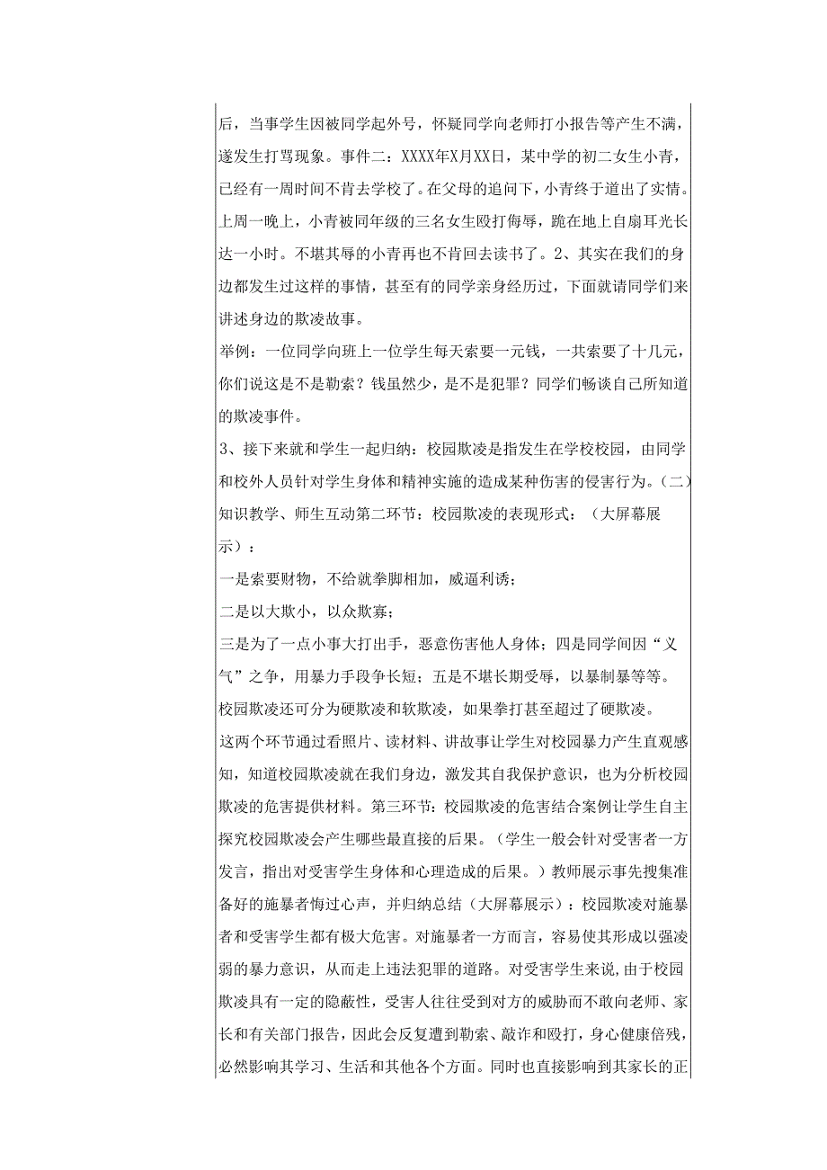 2024年季第7周《拒绝欺凌从我做起》主题班会记录表.docx_第2页