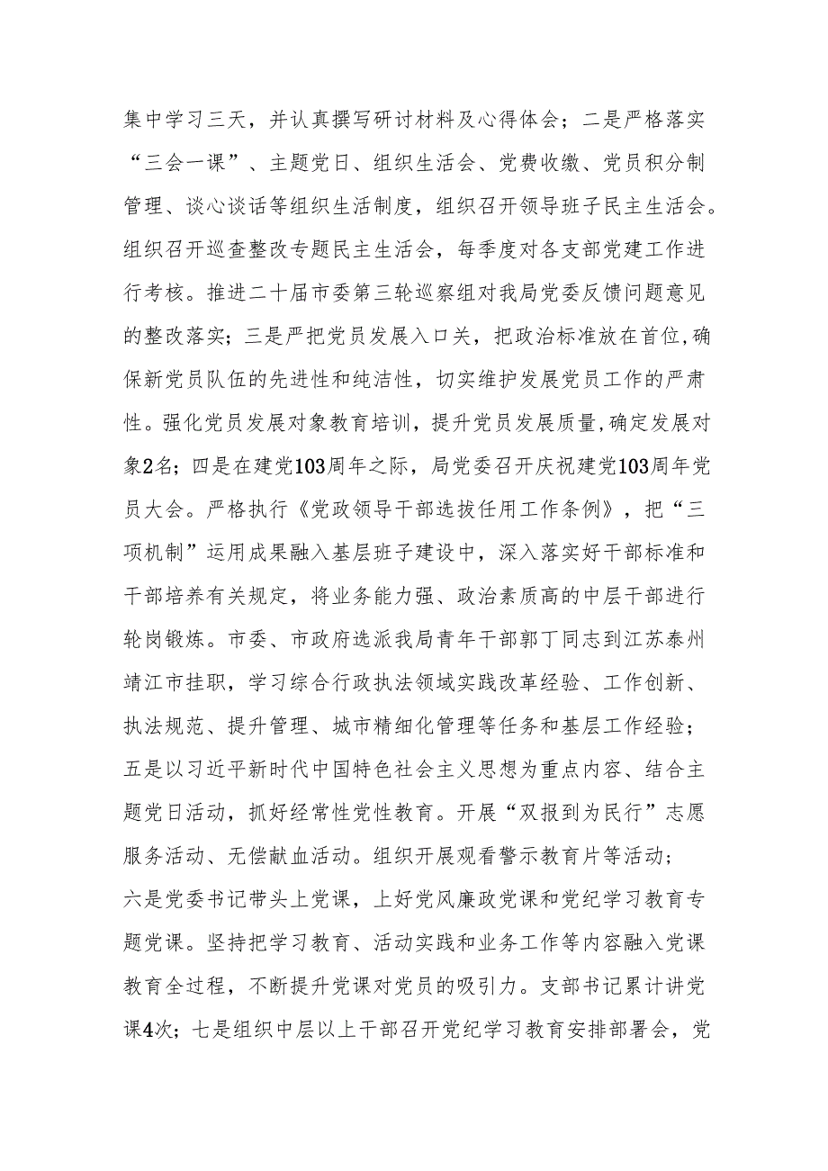 市综合行政执法局2024工作总结暨2025工作计划.docx_第2页