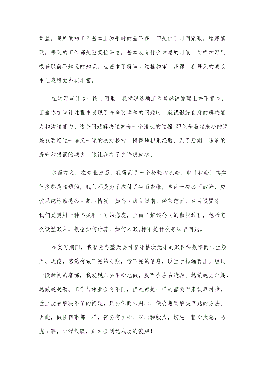 2024会计事务所实习总结（6篇）.docx_第2页