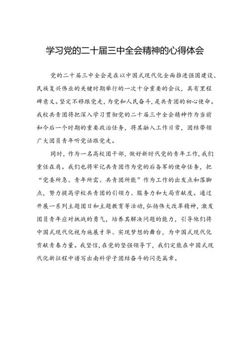 学习贯彻2024年二十三中全会精神心得体会模板二十七篇.docx