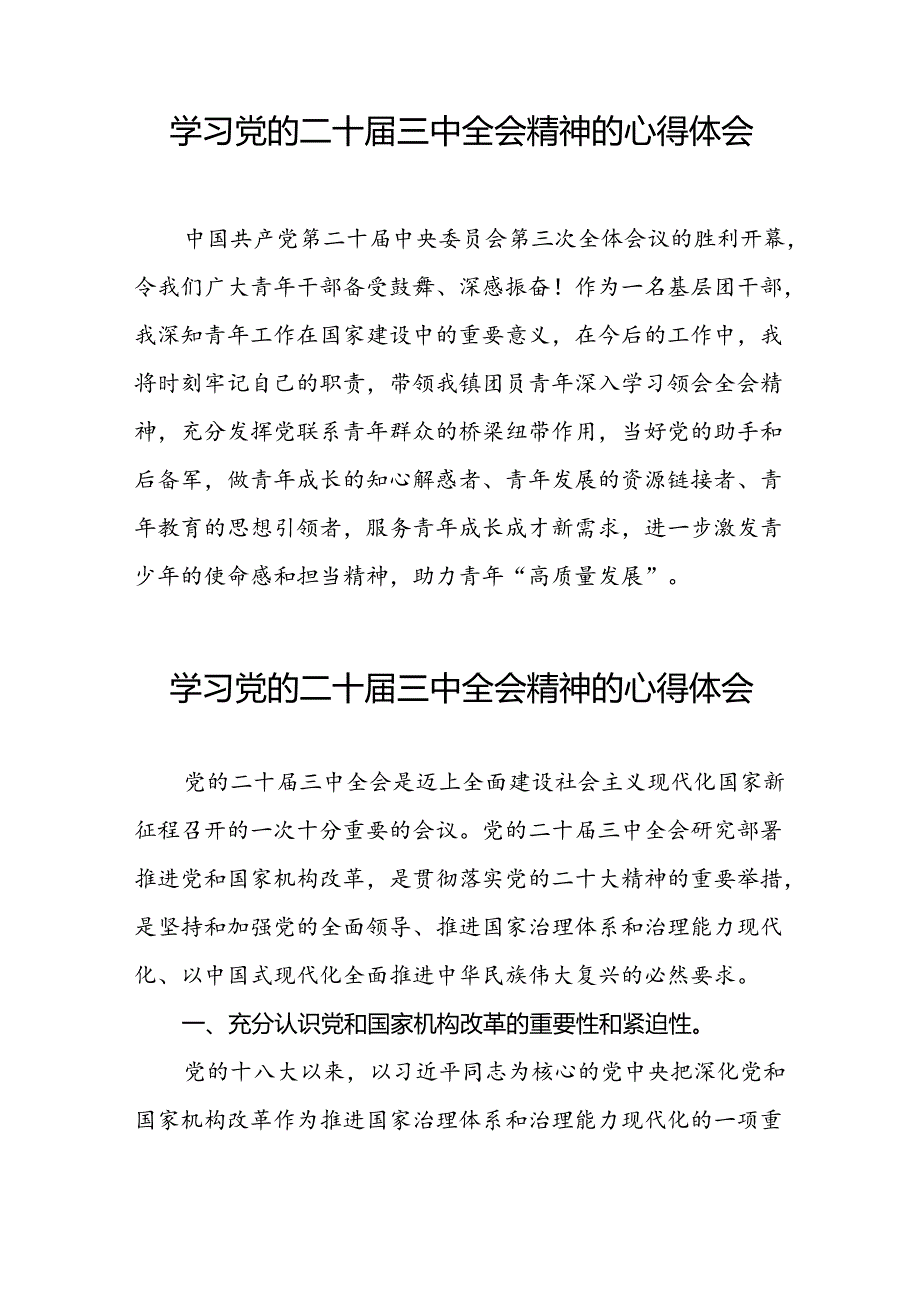 学习贯彻2024年二十三中全会精神心得体会模板二十七篇.docx_第2页