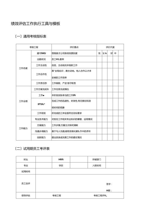 绩效考核模板.docx