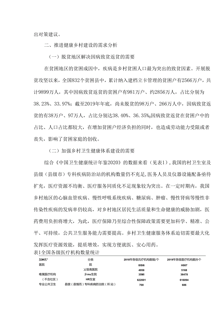 推进健康乡村建设的挑战及对策研究.docx_第2页