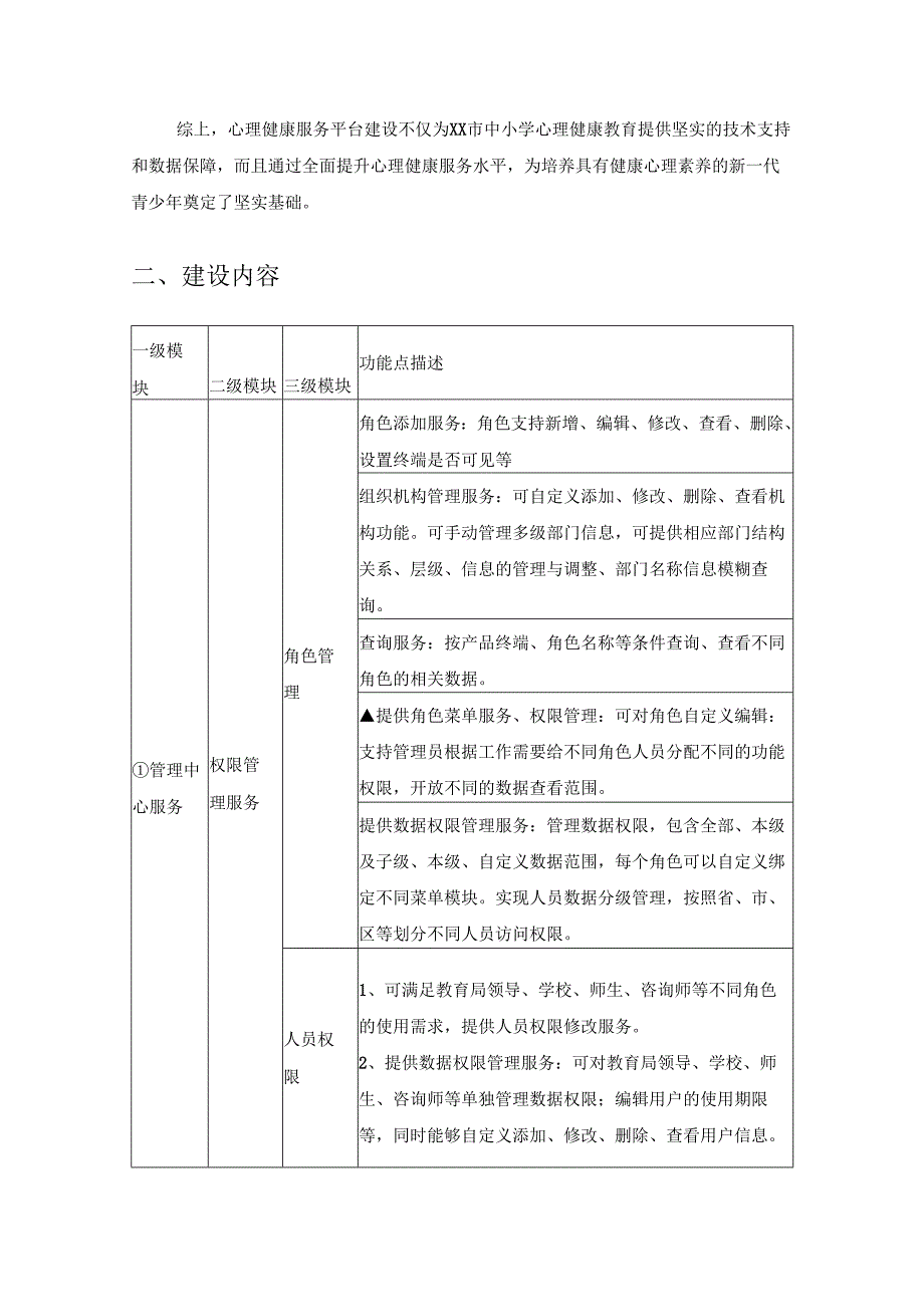 XX市中小学心理健康服务平台采购需求.docx_第2页