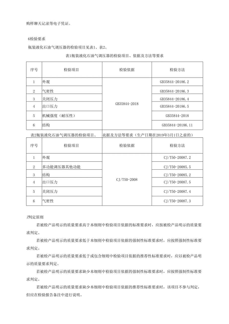 瓶装液化石油气调压器产品质量广西监督抽查实施细则.docx_第3页
