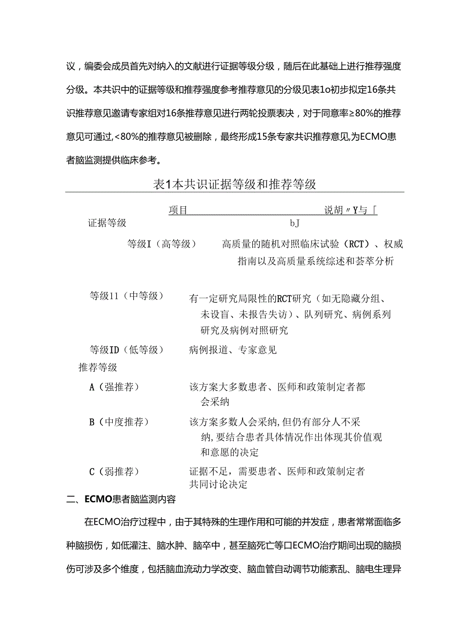 体外膜氧合患者脑监测中国专家共识.docx_第3页