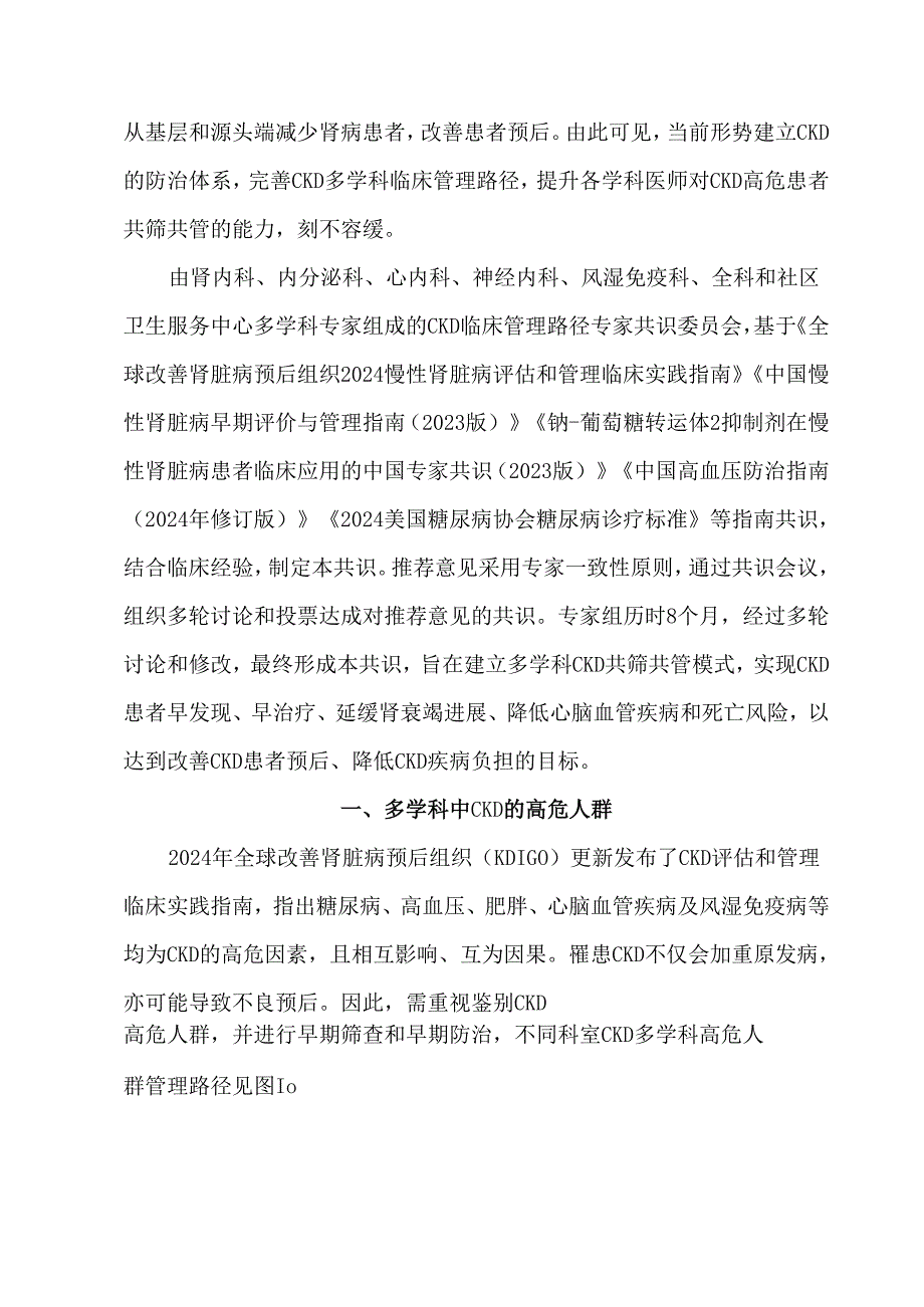 慢性肾脏病多学科临床管理路径专家共识.docx_第2页