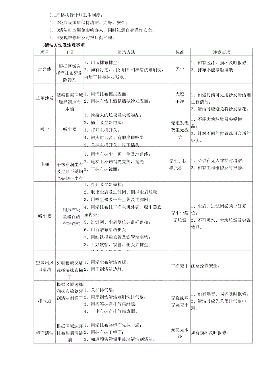 医疗机构医院保安保洁管理手册.docx_第3页