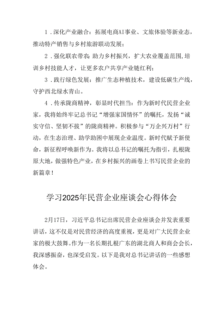 民营企业2025年学习《民营企业座谈会》个人心得感悟 （5份）83.docx_第2页