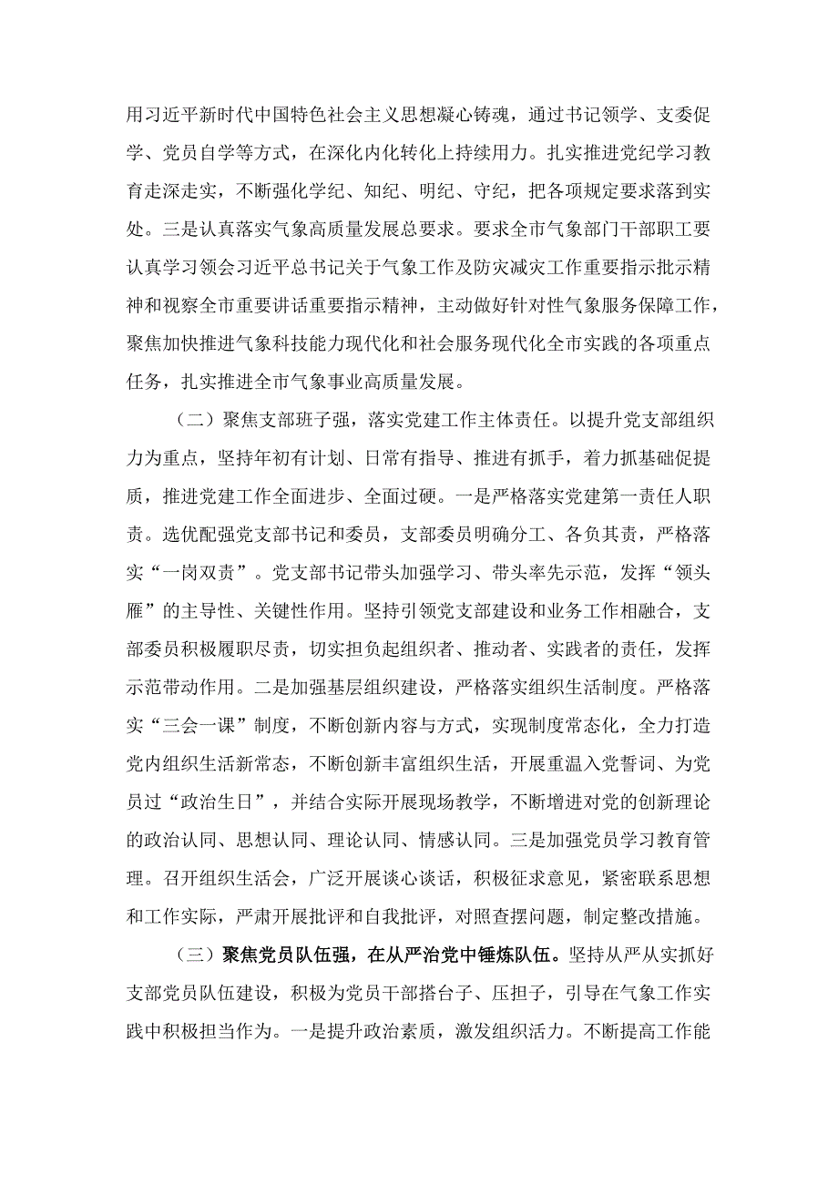 基层党支部书记抓基层党建 工作述职报告.docx_第2页