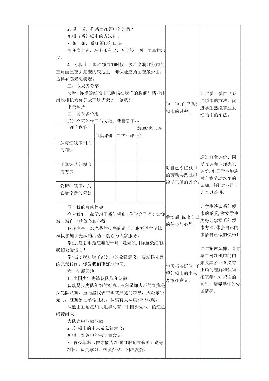 2024版教材2025人教版劳动教育实践活动一年级下册全册教案教学设计.docx_第2页