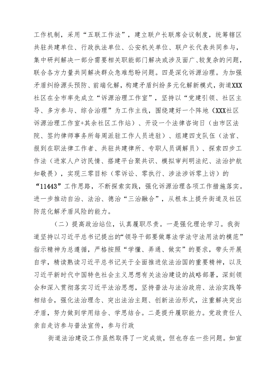 （8篇）2025党政主要负责人履行推进法治建设第一责任人职责述职报告合辑.docx_第1页