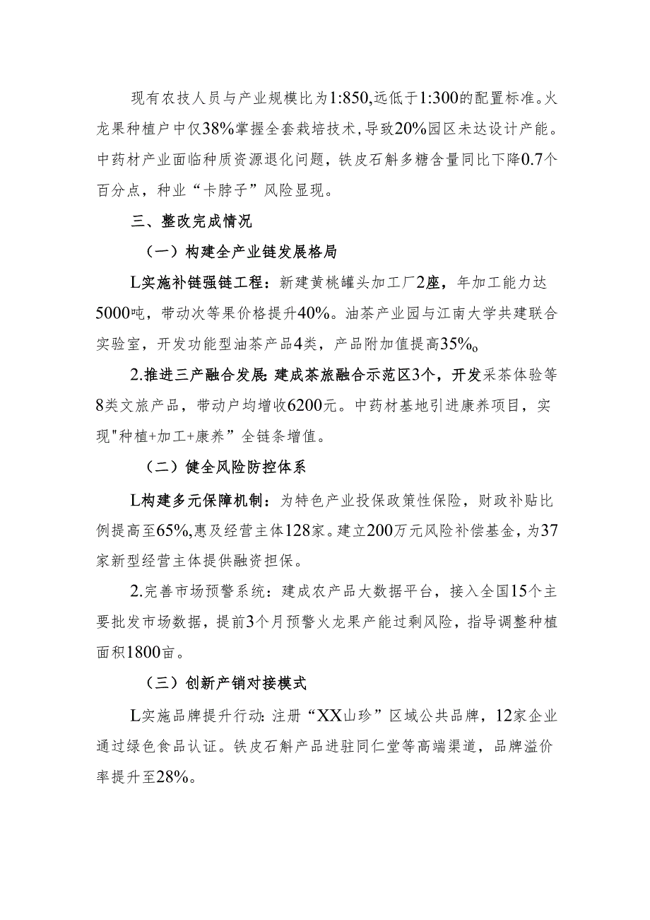 2025年镇产业扶贫项目问题整改报告.docx_第3页