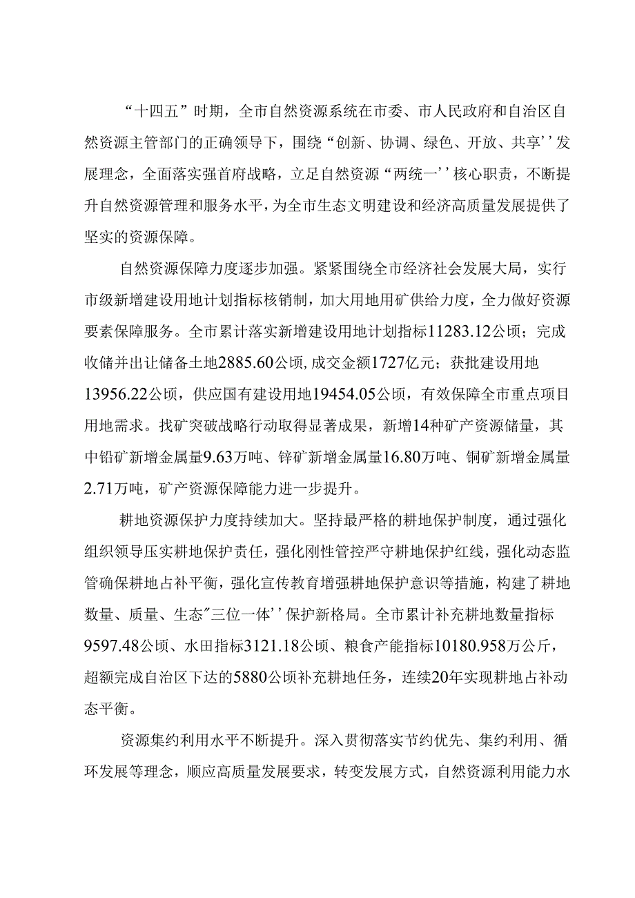 “十五五”自然资源规划.docx_第2页