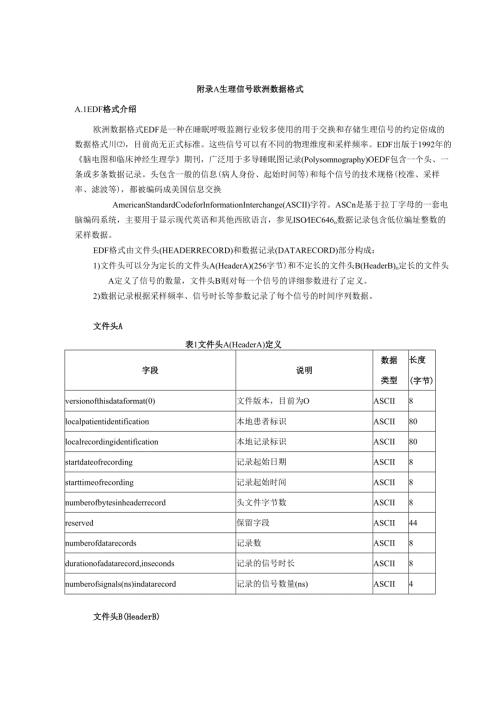 生理信号欧洲数据格式.docx