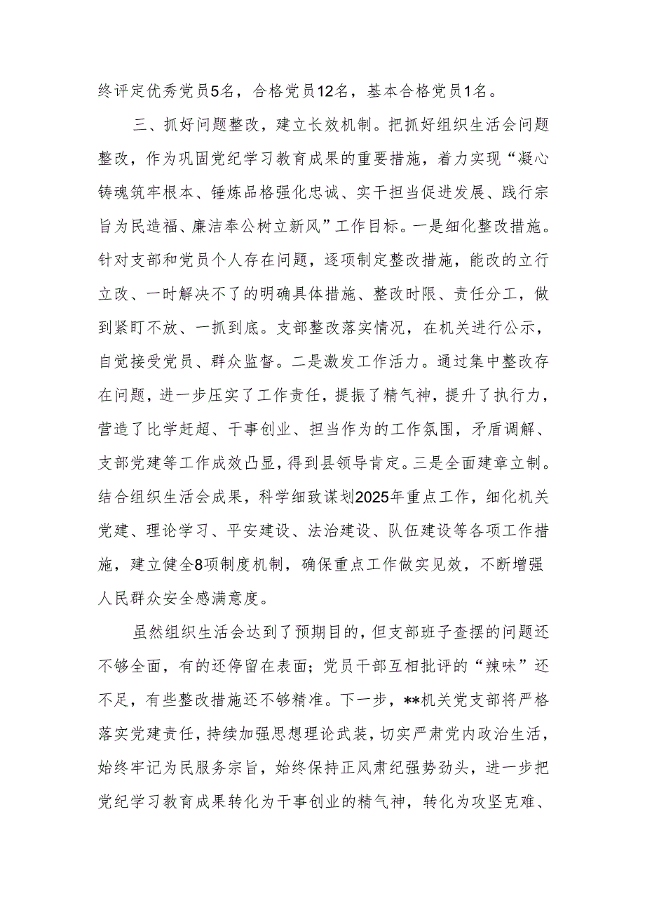最新基层党组织2024组织生活总结word范文.docx_第3页