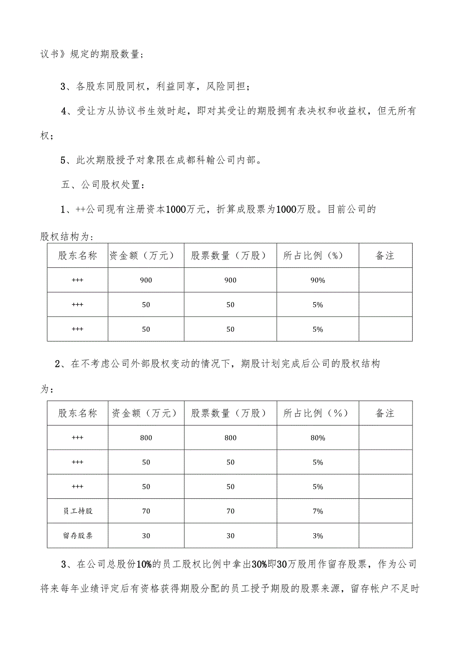 民营股份公司股权激励方案.docx_第2页