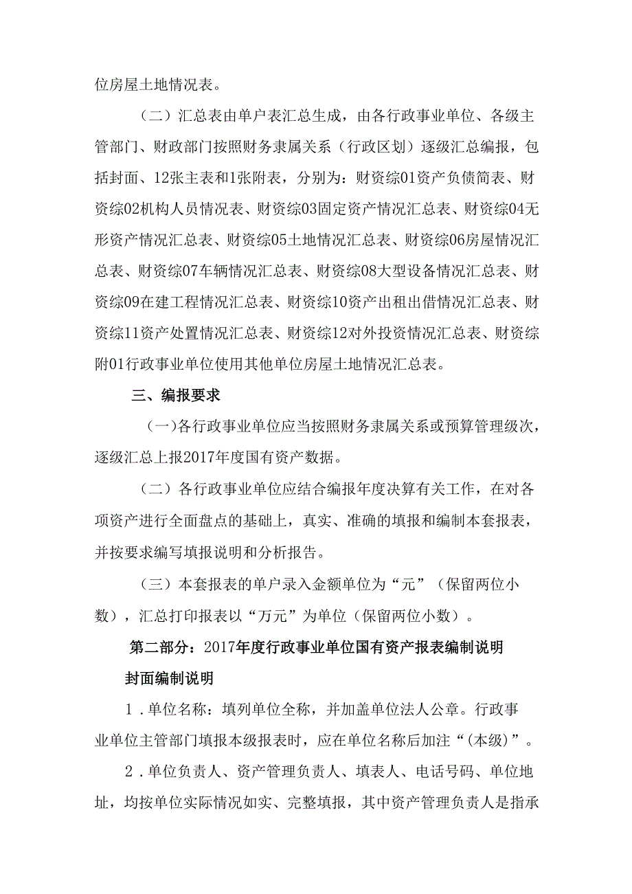 行政事业单位资产清查报表、基础表填报说明zj.docx_第2页