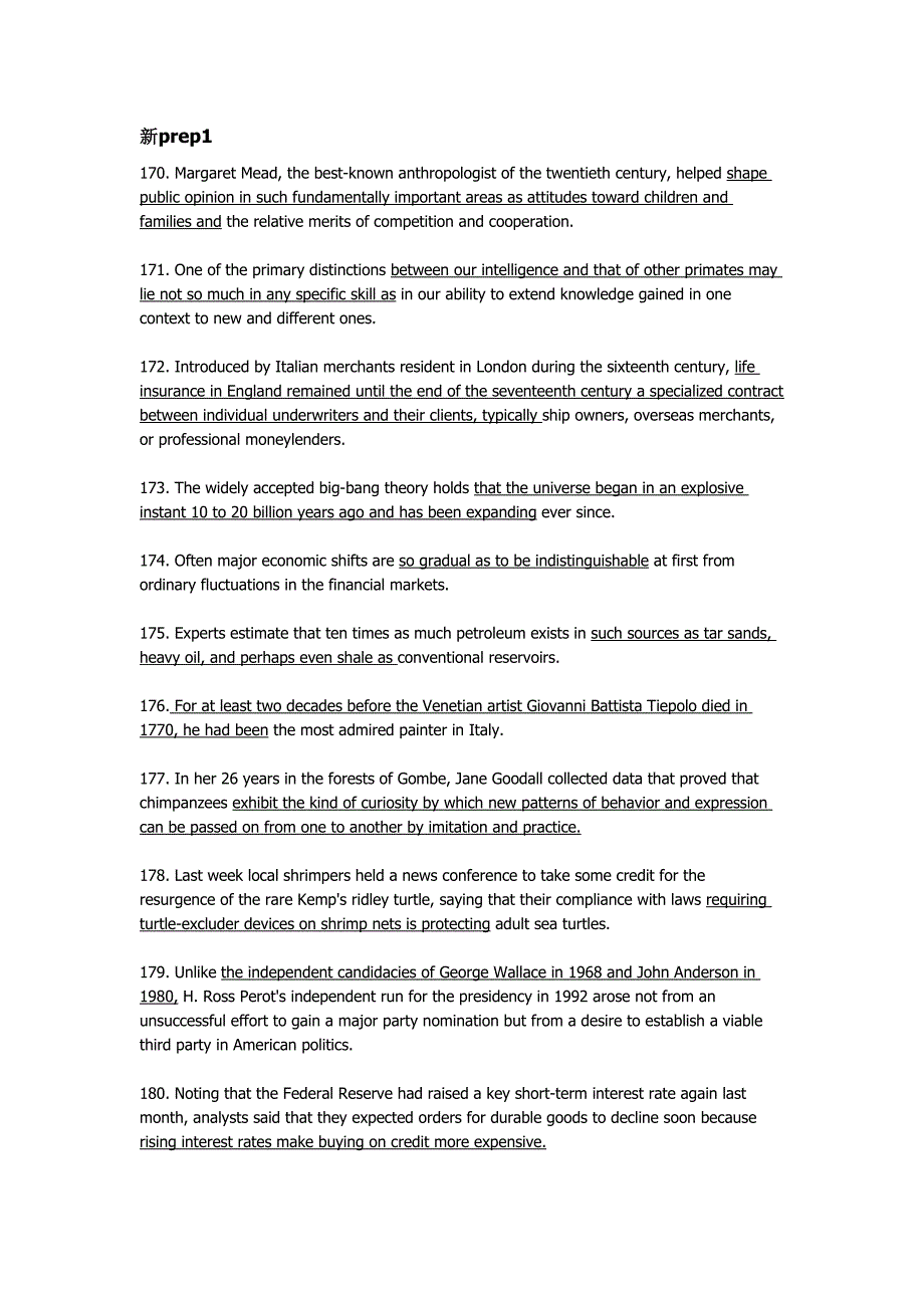 【英语考试GMAT】新PREP正确的句子 共（17页）.doc_第1页