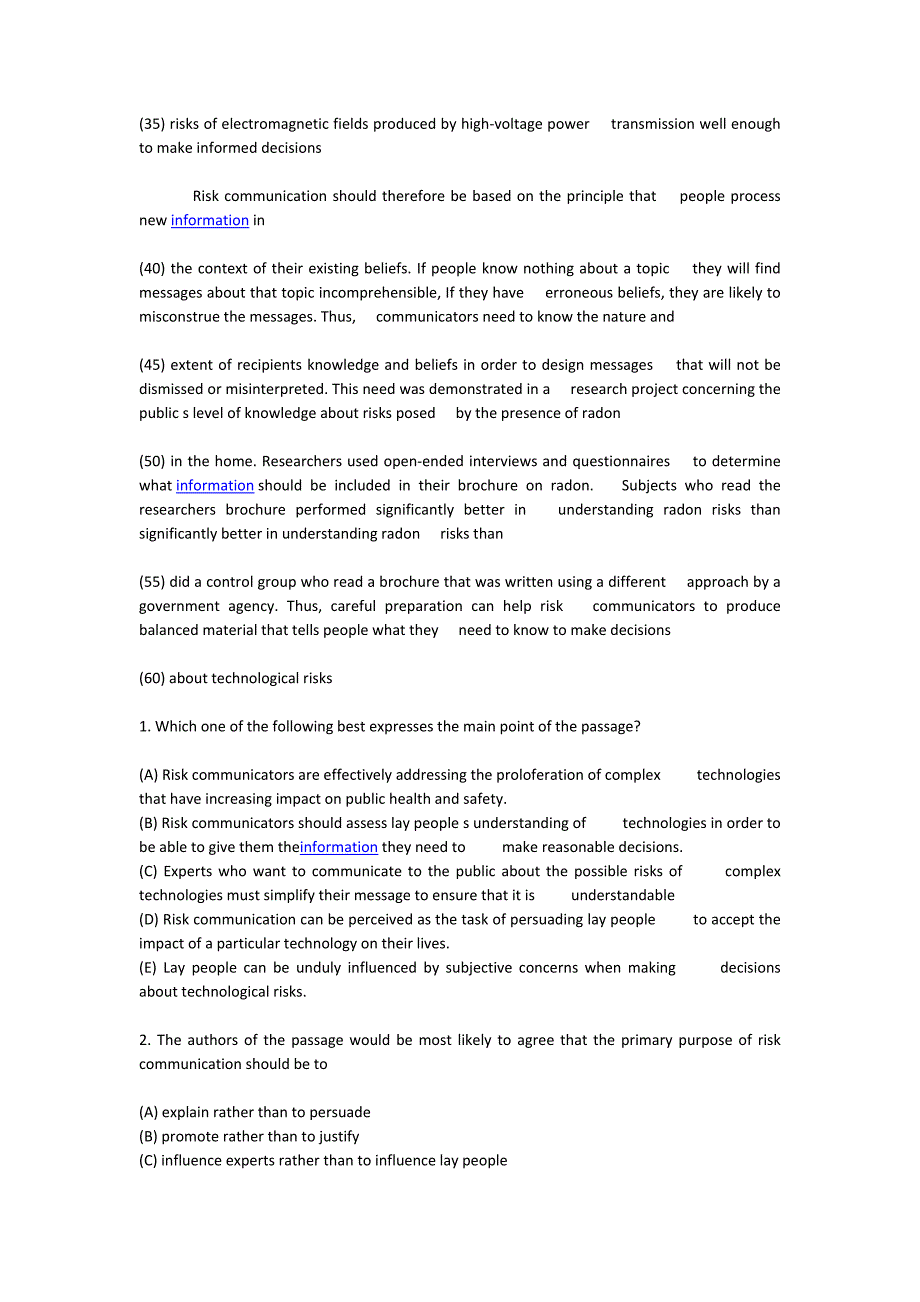 LSAT考试全真试题四 含答案（4部分）.doc_第2页
