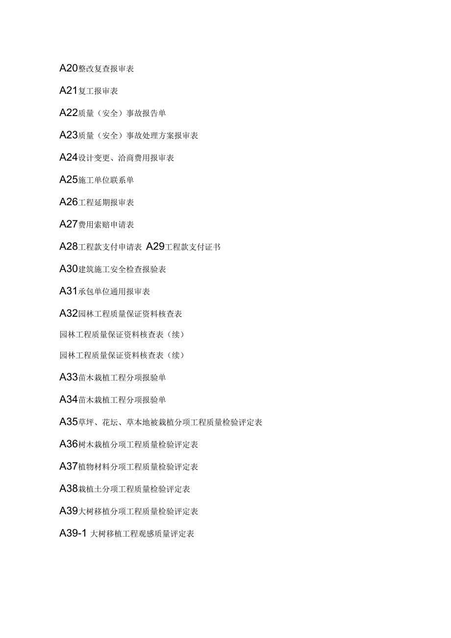 2020年新版园林绿化工程施工全套表格.docx_第2页