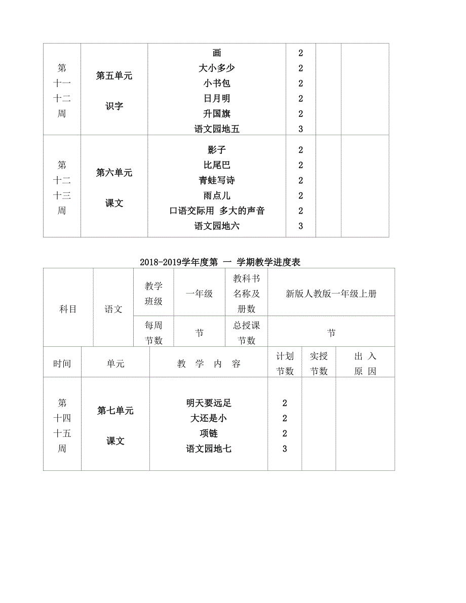 2018秋新人教版一年级语文上册整册教案含设计意图269页.doc_第3页