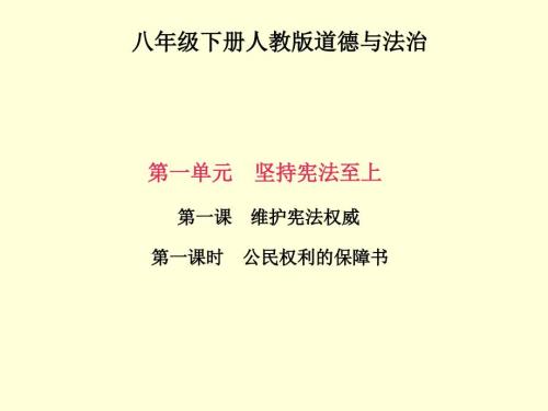 2018维护宪法权威PPT党课课件.ppt