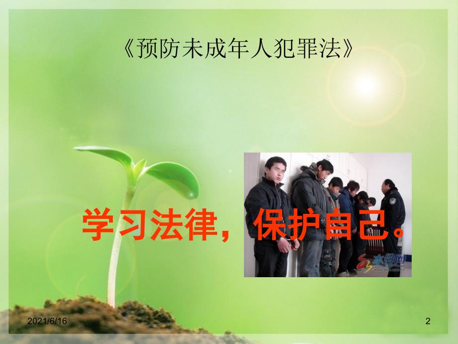 1法制课预防未成年人犯罪法课件.ppt_第2页