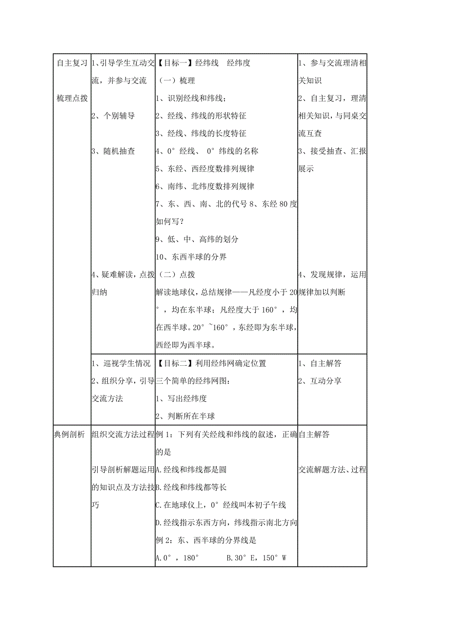 2019-2020年中考地理地球与地球仪专题复习教学设计二.doc_第2页