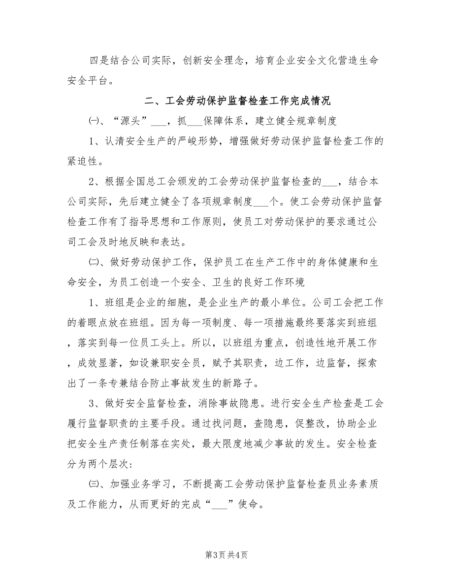 2021年工会劳动保护监督检查的工作总结.doc_第3页