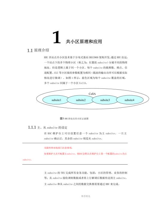 RRU共小区原理和应用.doc