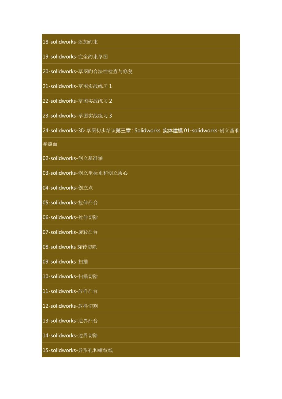 2022solidworks全套视频教程.docx_第2页