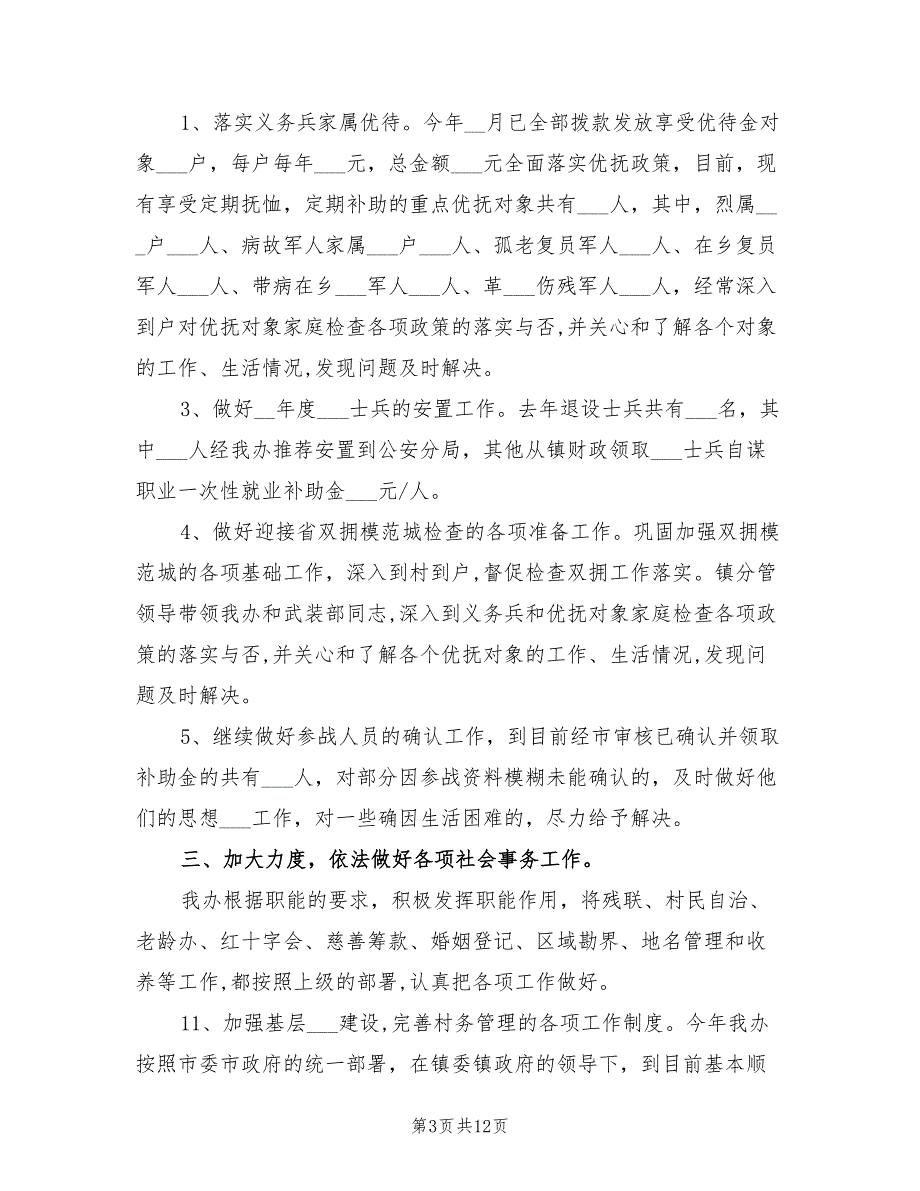2022年镇社会事务办年终工作总结.doc_第3页