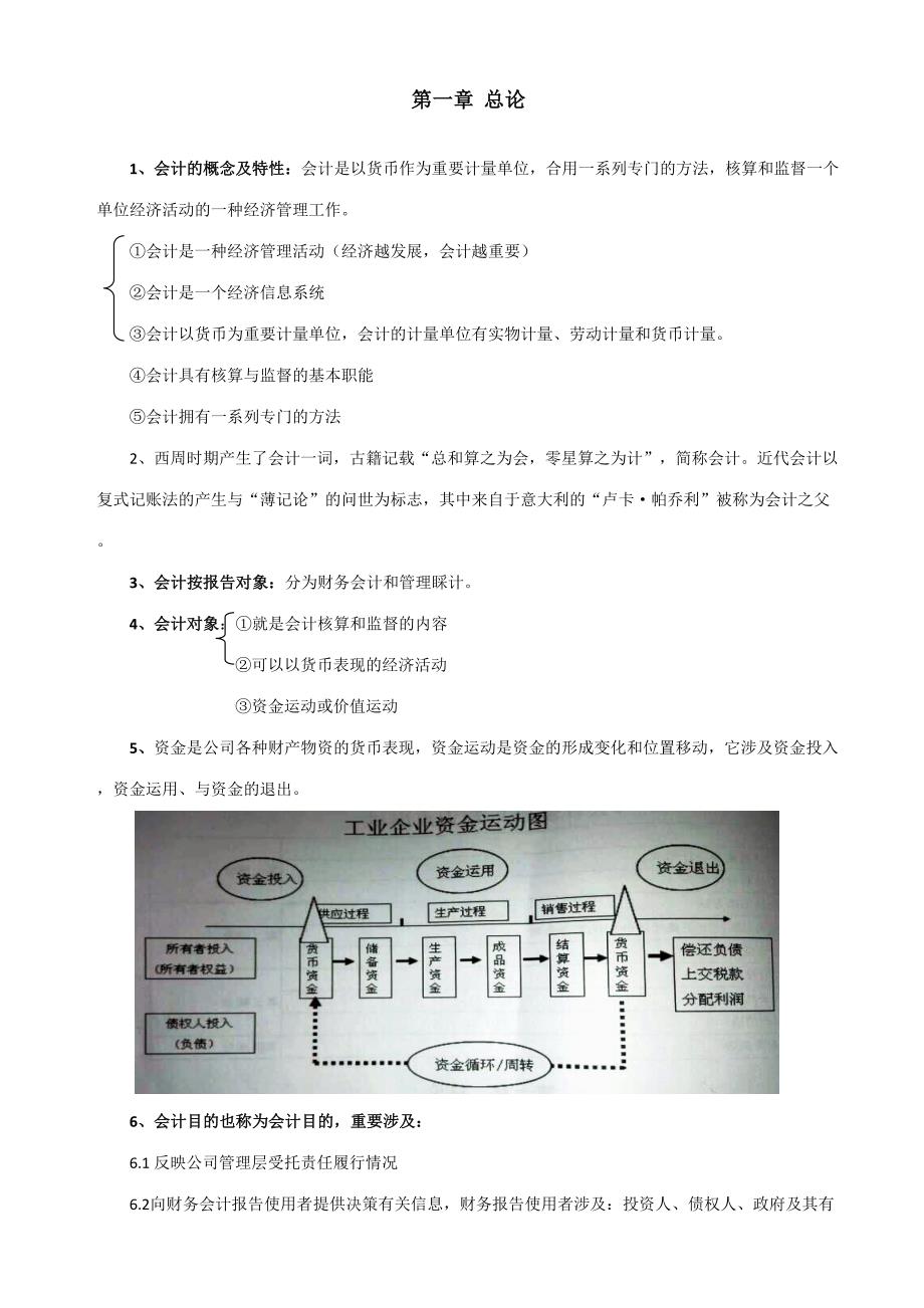 2023年会计基础知识点整理.doc_第1页