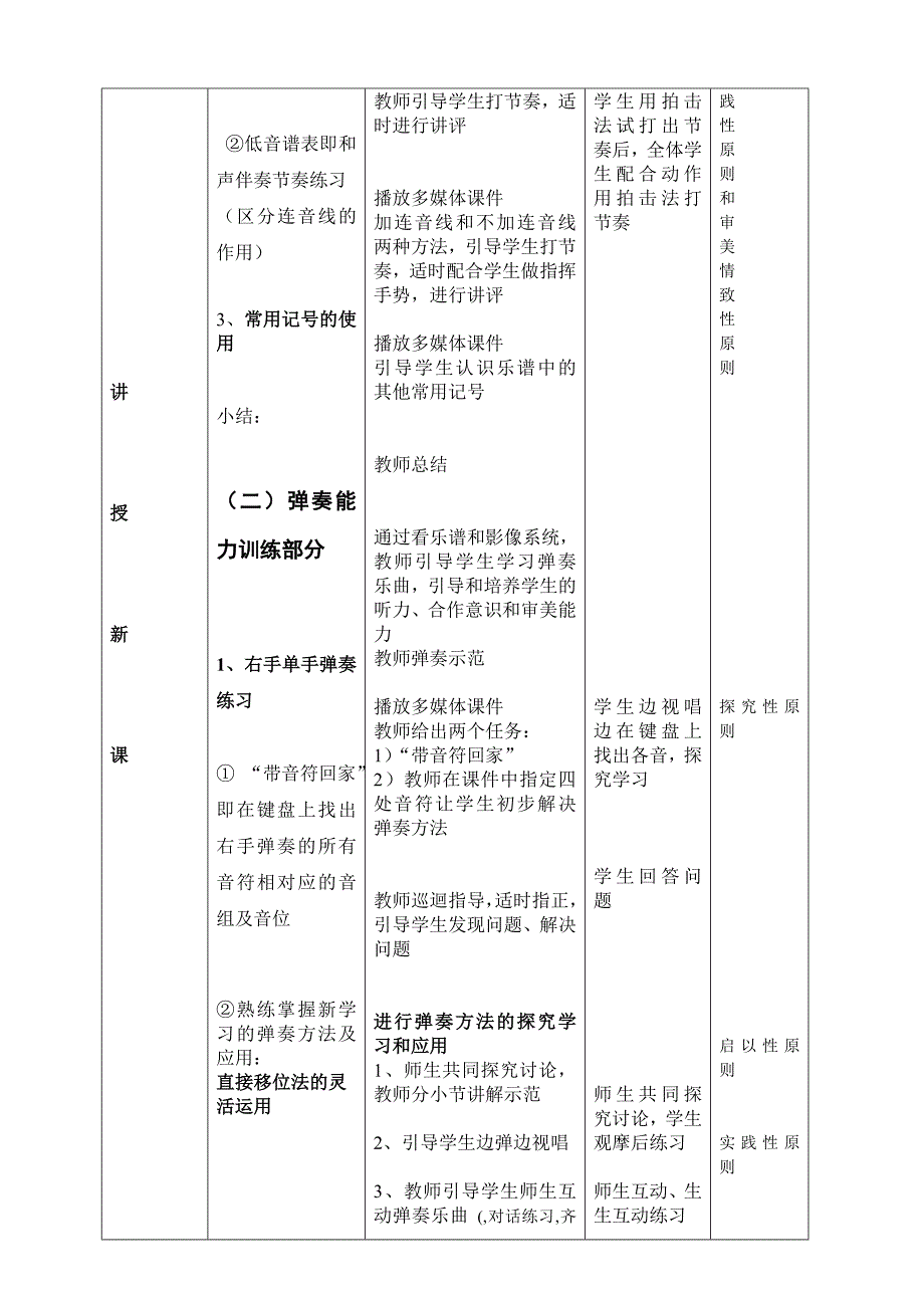 上学歌钢琴课教案.doc_第3页
