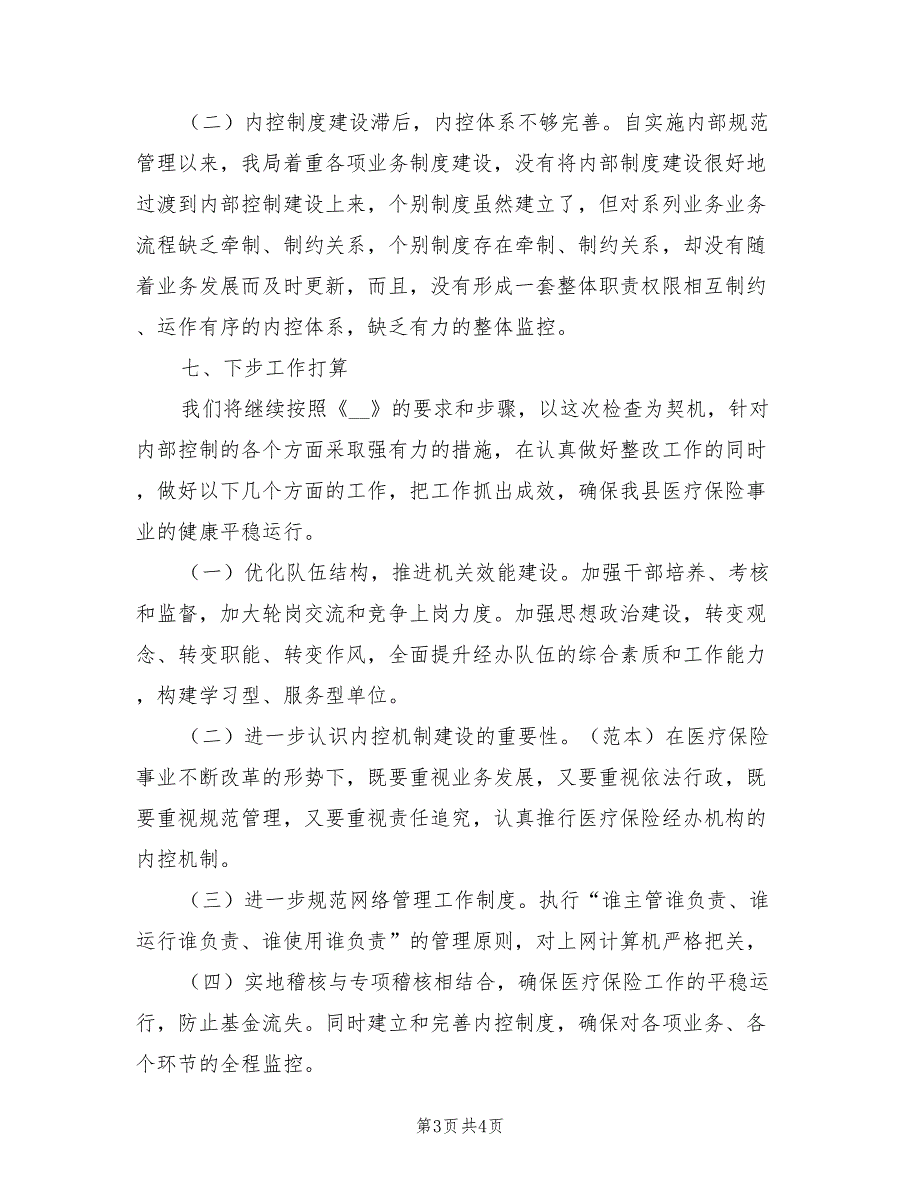 2021年医保局内部控制管理自查报告.doc_第3页