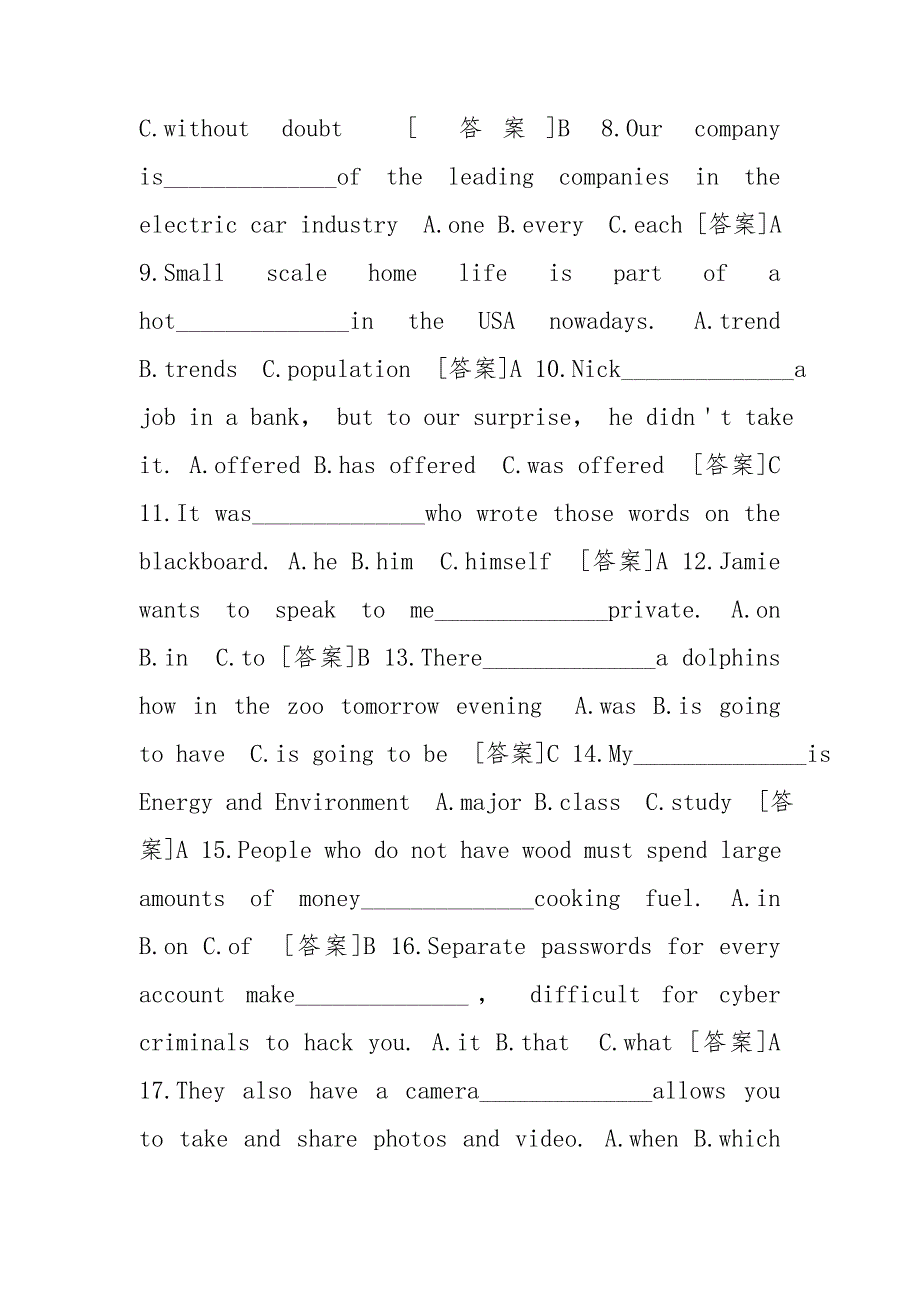 3894国开电大理工英语1历年期末考试题库分学期版.doc_第3页