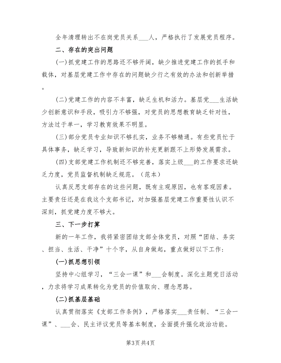 2021年公司党支部抓基层党建工作述职报告.doc_第3页