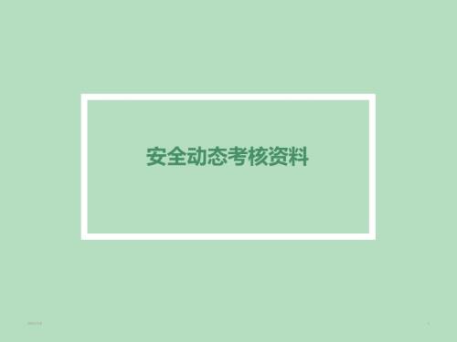 2安全动态考核35项.ppt