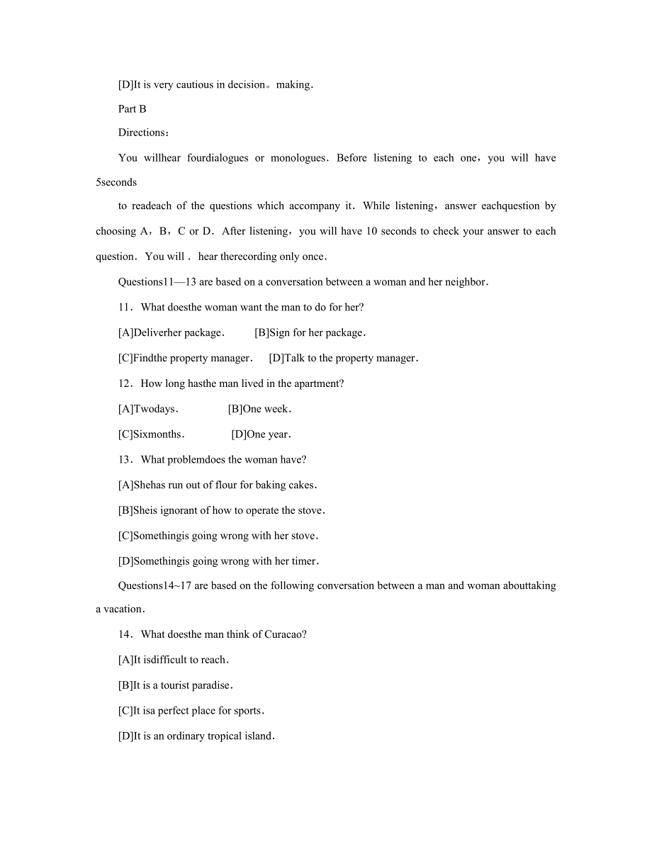 20229月公共英语三级试题及答案.doc_第3页